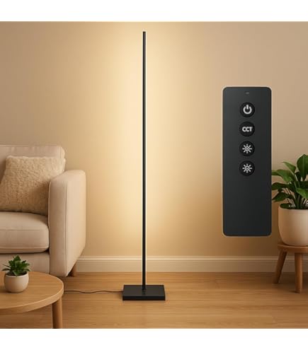 Amazon.co.jp : アプリコントロール付きLEDコーナーフロアランプ、RGB